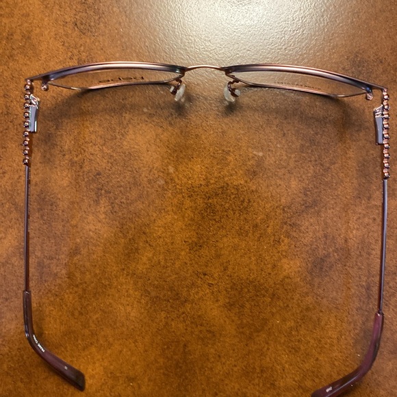 Bebe New Brown Glasses Semi-Rimless Design and free new BeBe crossbody bag main image 8
